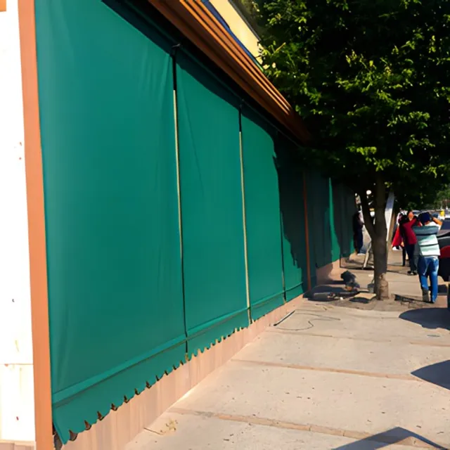 Toldo Cortina de Lona PVC Fechada — referência visual da família de produtos